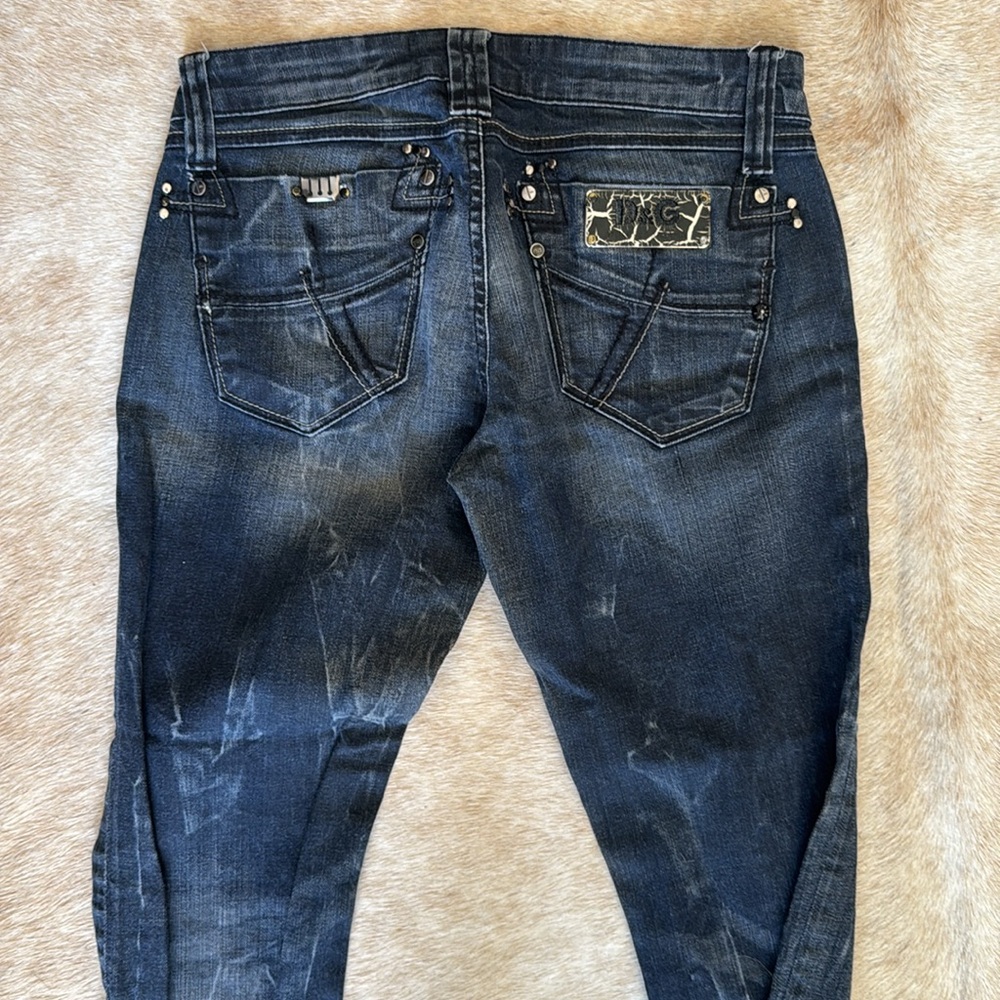 Dolce & Gabbana Dark Blue Straight Leg Jeans - Picture 6 of 17